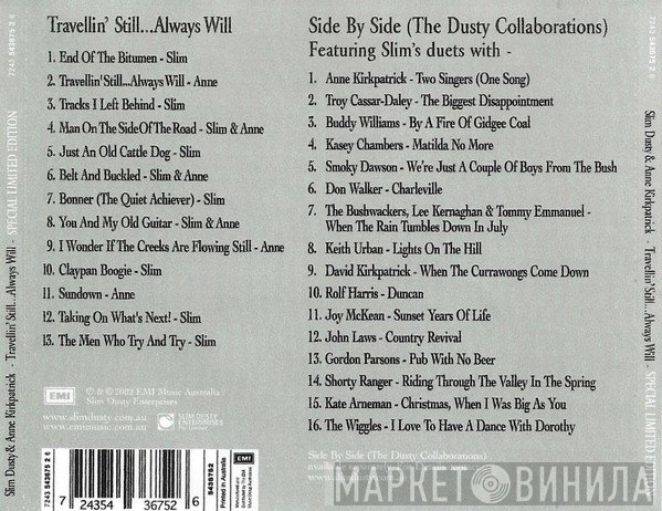 Anne Kirkpatrick, Slim Dusty - Travellin' Still...Always Will
