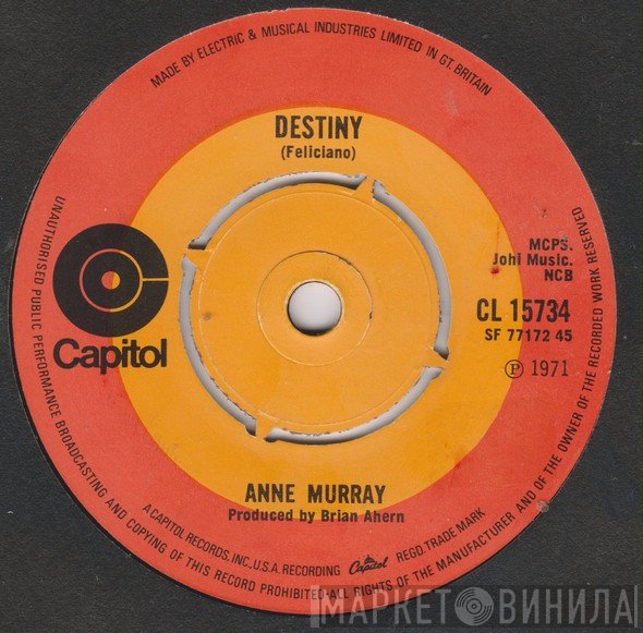 Anne Murray  - Destiny / Let Me Be The One