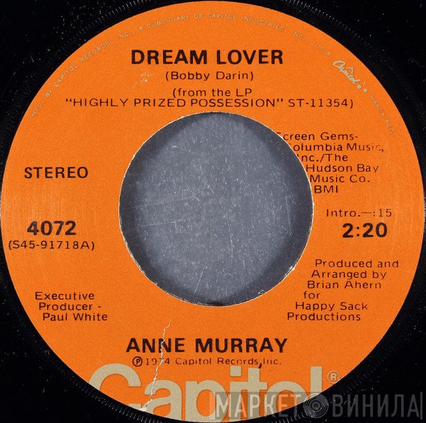 Anne Murray  - Dream Lover