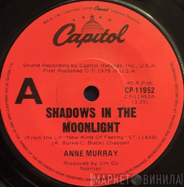 Anne Murray  - Shadows In The Moonlight