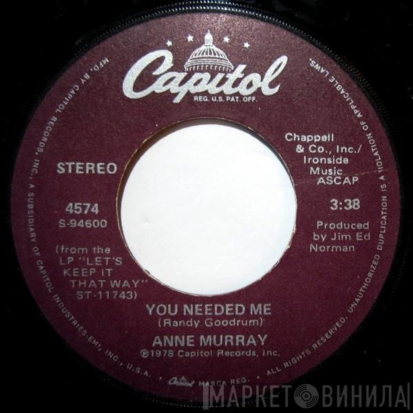 Anne Murray - You Needed Me
