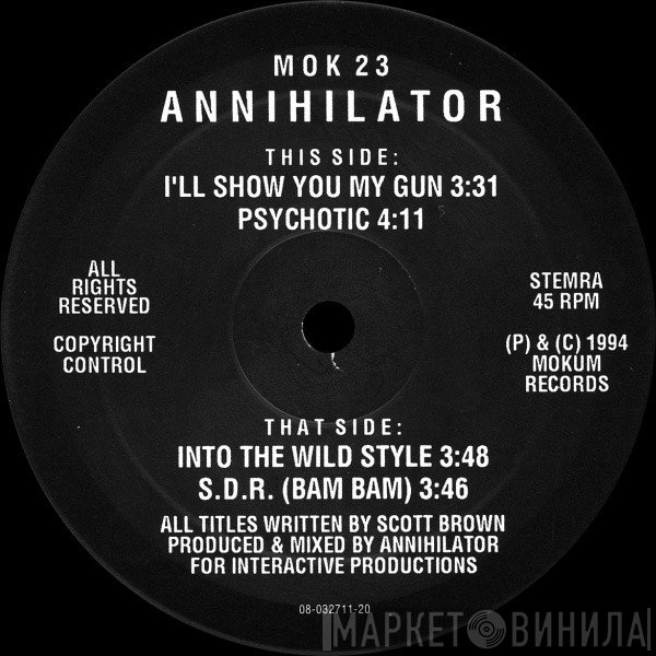 Annihilator - I'll Show You My Gun