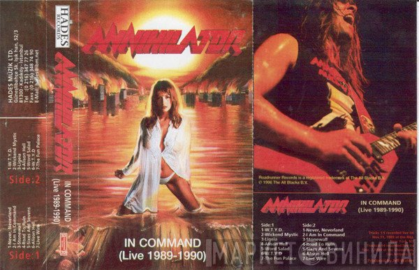 Annihilator   - In Command (Live 1989-1990)