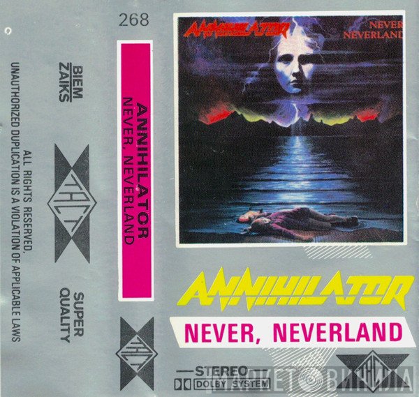 Annihilator   - Never, Neverland