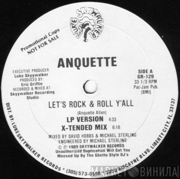 Anquette - Let's Rock & Roll Y'all