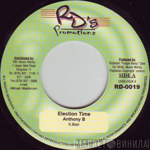Anthony B - Election Time