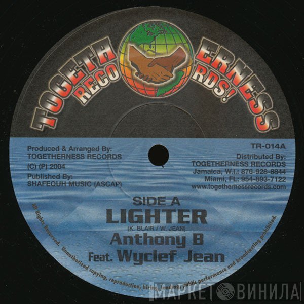 Anthony B Feat. Wyclef Jean  - Lighter