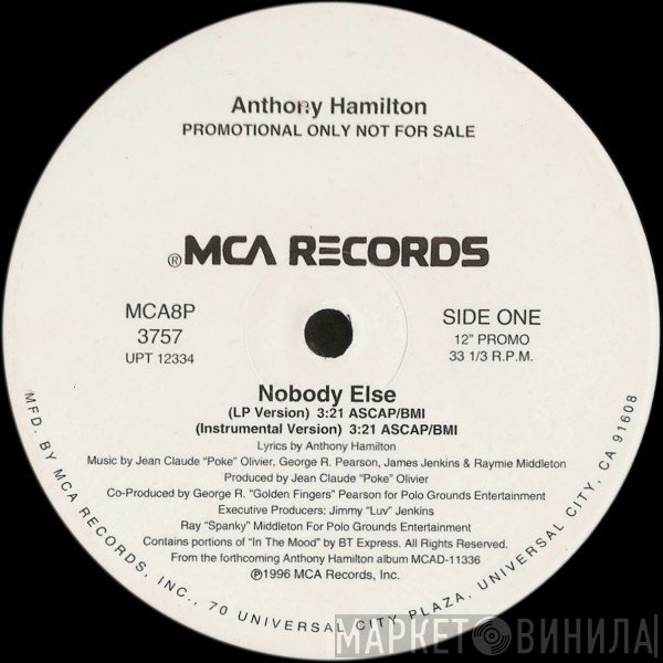 Anthony Hamilton - Nobody Else