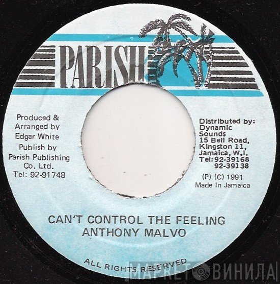Anthony Malvo - Can't Control The Feeling