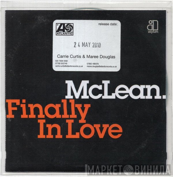 Anthony McLean - Finally In Love