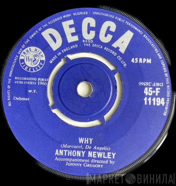 Anthony Newley  - Why