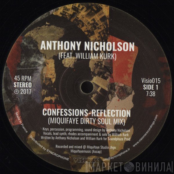 Anthony Nicholson - Confessions-Reflection