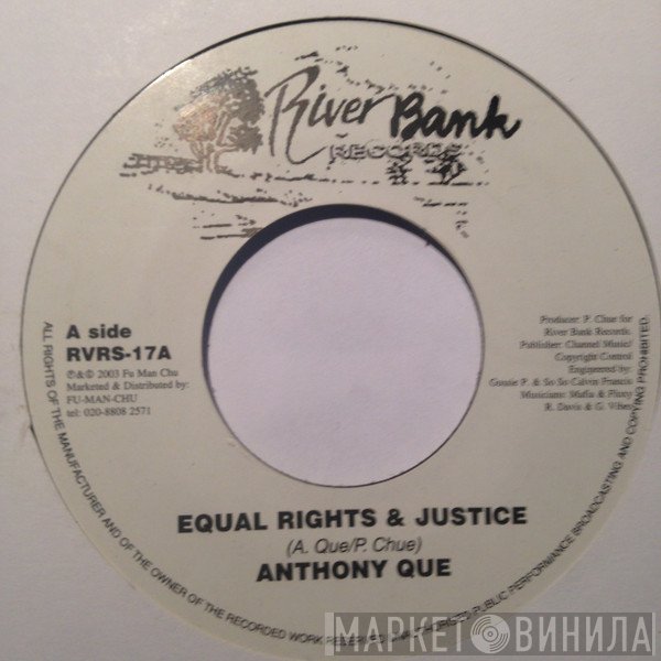 Anthony Que - Equal Rights & Justice