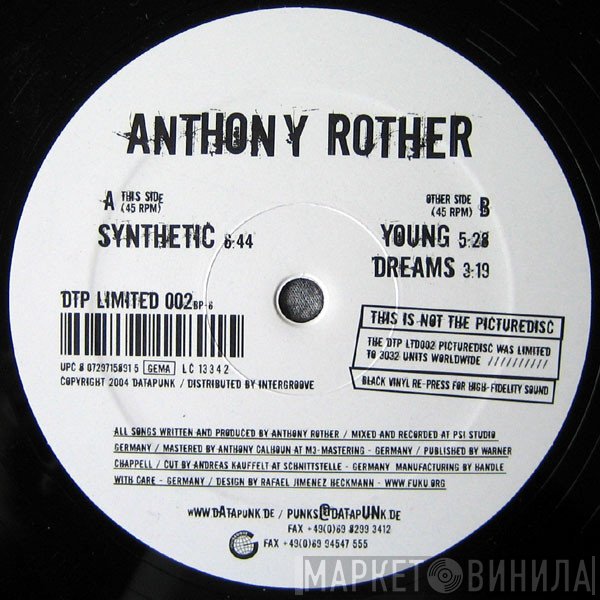 Anthony Rother  - Synthetic / Young