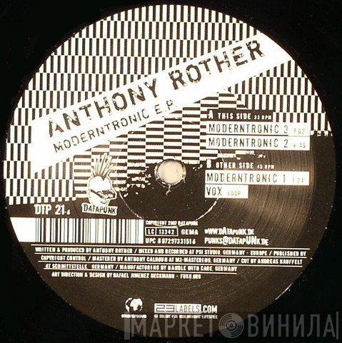 Anthony Rother  - Moderntronic E.P.