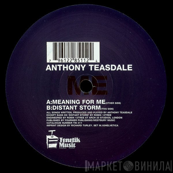 Anthony Teasdale - Me