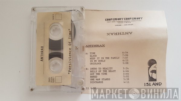 Anthrax  - Persistence Of Time