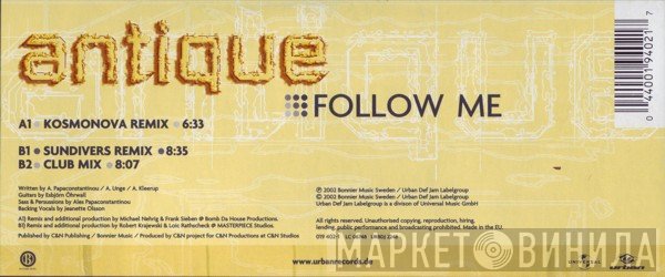 Antique - Follow Me