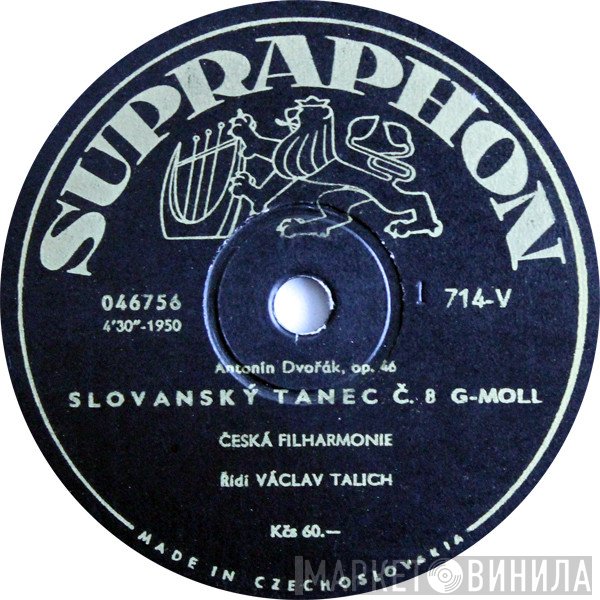 Antonín Dvořák / The Czech Philharmonic Orchestra, Václav Talich  - Slovanské Tance