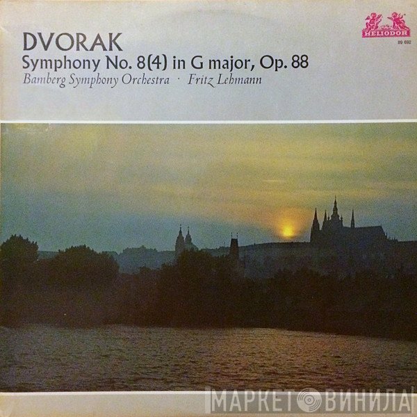 Antonín Dvořák, Bamberger Symphoniker, Fritz Lehmann - Symphony No. 8 (4) in G Major, Op. 88