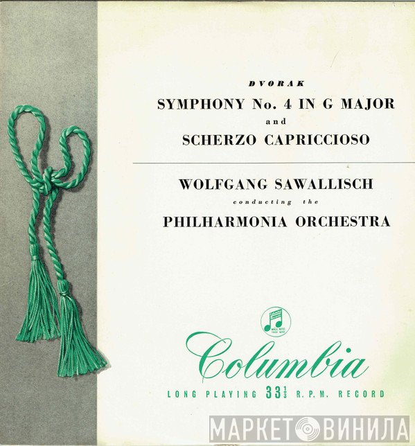 Antonín Dvořák, Philharmonia Orchestra, Wolfgang Sawallisch - Symphony N° 4 In G Major, Op. 88 And Scherzo Capriccioso, Op. 66