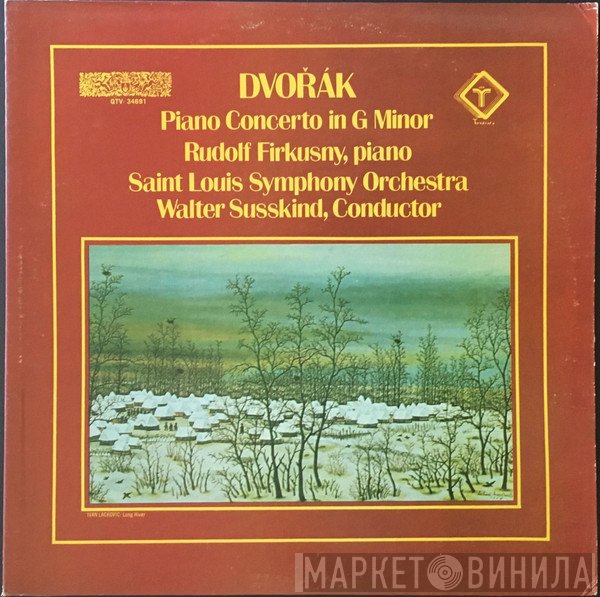 Antonín Dvořák, Rudolf Firkušný, Saint Louis Symphony Orchestra, Walter Susskind  - Piano Concerto In G Minor