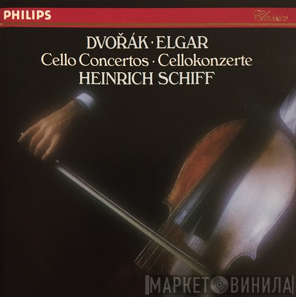 Antonín Dvořák - Sir Edward Elgar - Heinrich Schiff  - Cello Concertos