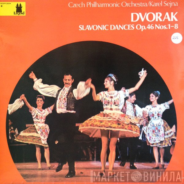 Antonín Dvořák, The Czech Philharmonic Orchestra, Karel Šejna - Slavonic Dances Op.46 Nos.1-8