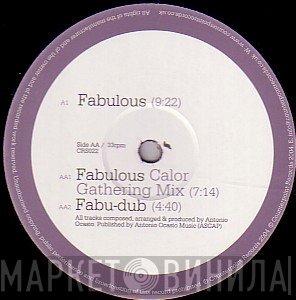 Antonio Ocasio - Fabulous