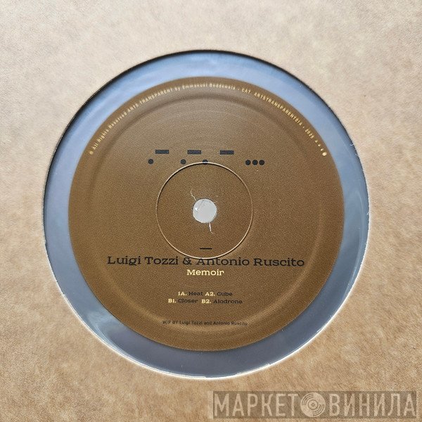 Antonio Ruscito, Luigi Tozzi - Memoir