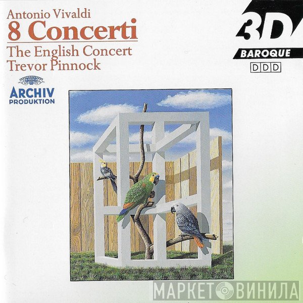 Antonio Vivaldi / The English Concert, Trevor Pinnock  - 8 Concerti