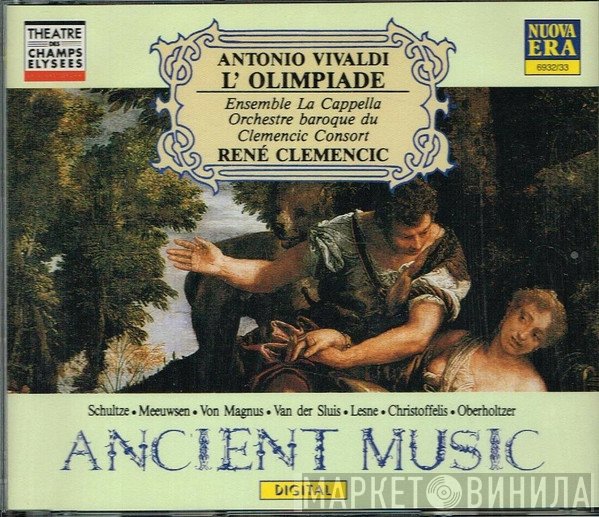 Antonio Vivaldi - Andrew Schultze • Lucia Meeuwsen • Elisabeth Von Magnus • Mieke van der Sluis • Gérard Lesne • Aris Christofellis • William Oberholtzer • Ensemble Vocal La Cappella • Clemencic Consort • René Clemencic  - L' Olimpiade