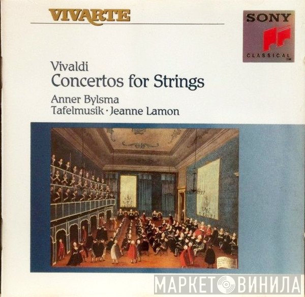 Antonio Vivaldi, Anner Bylsma, Tafelmusik Baroque Orchestra, Jeanne Lamon  - Concertos For Strings