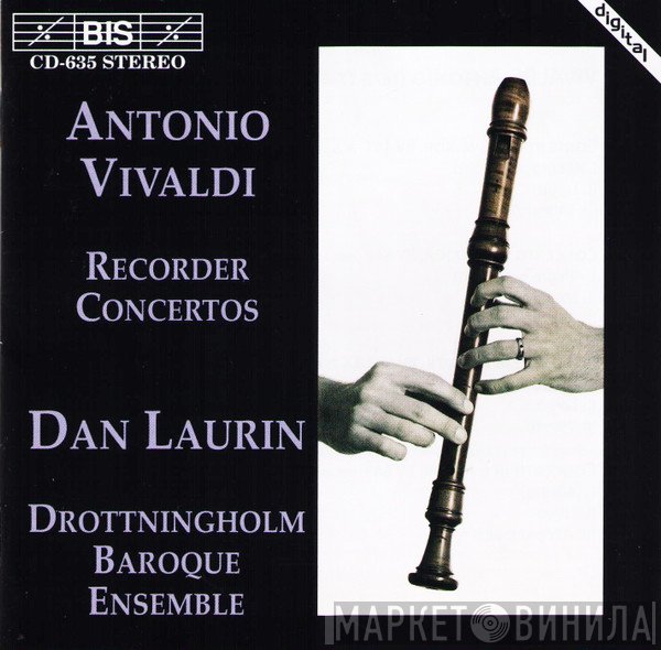 Antonio Vivaldi, Dan Laurin, Drottningholms Barockensemble  - Recorder Concertos