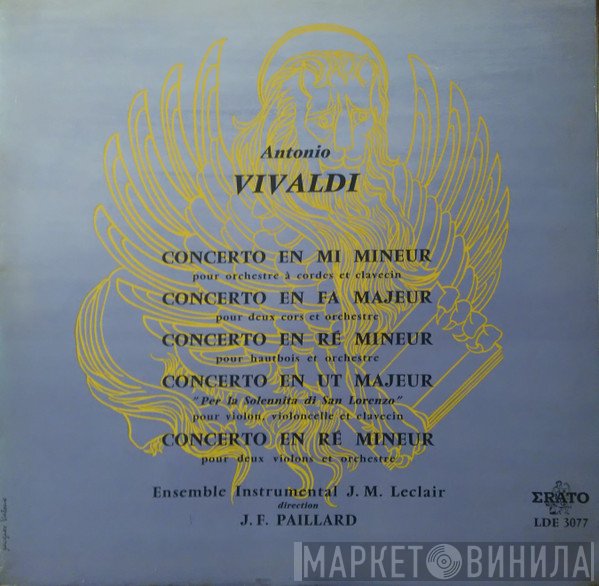 Antonio Vivaldi, Ensemble Instrumental Jean-Marie Leclair, Jean-François Paillard  - 5 Concerto