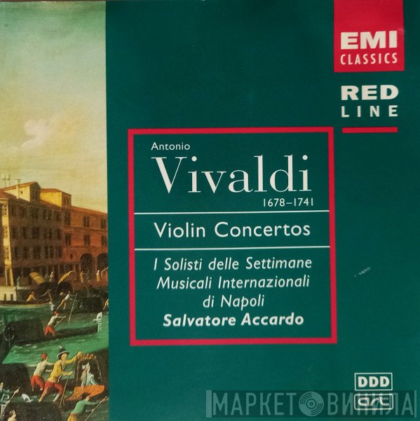Antonio Vivaldi, I Solisti Delle Settimane Musicali Internazionali di Napoli, Salvatore Accardo  - Violin Concertos