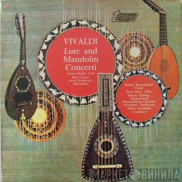 Antonio Vivaldi, Jörg Faerber - Lute And Mandolin Concerti
