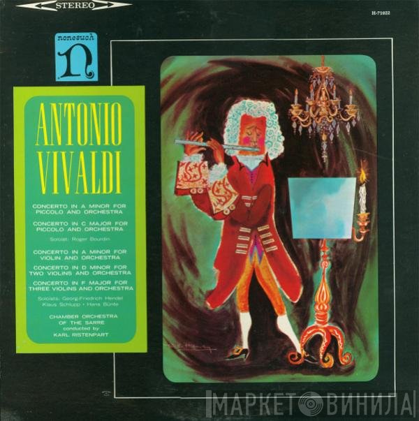 Antonio Vivaldi, Kammerorchester Des Saarländischen Rundfunks, Saarbrücken, Karl Ristenpart - Concertos For Violins, Concertos For Piccolo