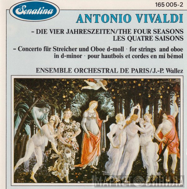 Antonio Vivaldi, Kurt Redel, Orchestra Of Radio Luxembourg, Jean-Pierre Wallez, Ensemble Orchestral De Paris, Senia Trubashnik - Die Vier Jahreszeiten