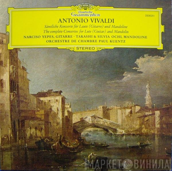 Antonio Vivaldi, Narciso Yepes, Orchestre De Chambre Paul Kuentz, Takashi Ochi, Silvia Ochi - Sämtliche Konzerte Für Laute (Gitarre) & Mandoline = The Complete Concertos For Lute (Guitar) And Mandolin