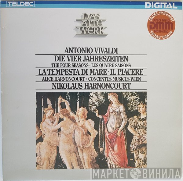 Antonio Vivaldi, Nikolaus Harnoncourt, Concentus Musicus Wien, Alice Harnoncourt - Die Vier Jahreszeiten - The Four Seasons - Les Quatre Saisons
