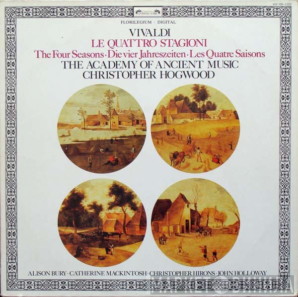 Antonio Vivaldi, The Academy Of Ancient Music - Le Quattro Stagioni - The Four Seasons Die Vier Jahreszeiten