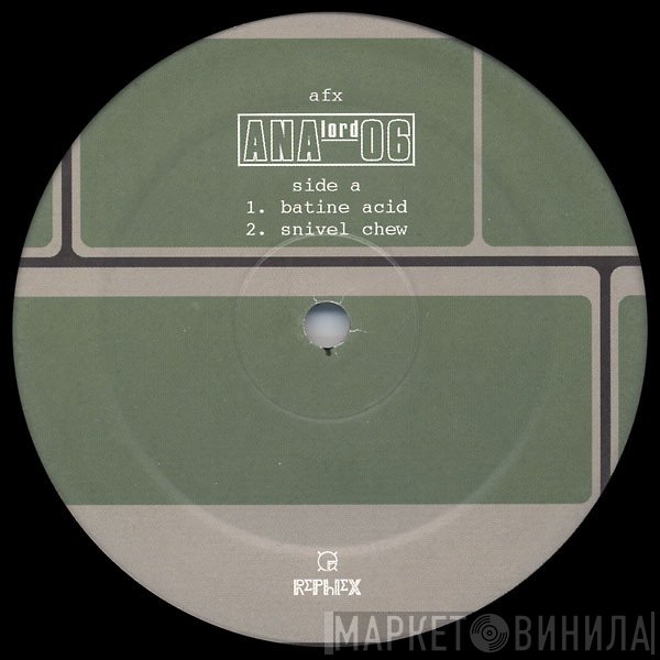 Aphex Twin  - Analord 06