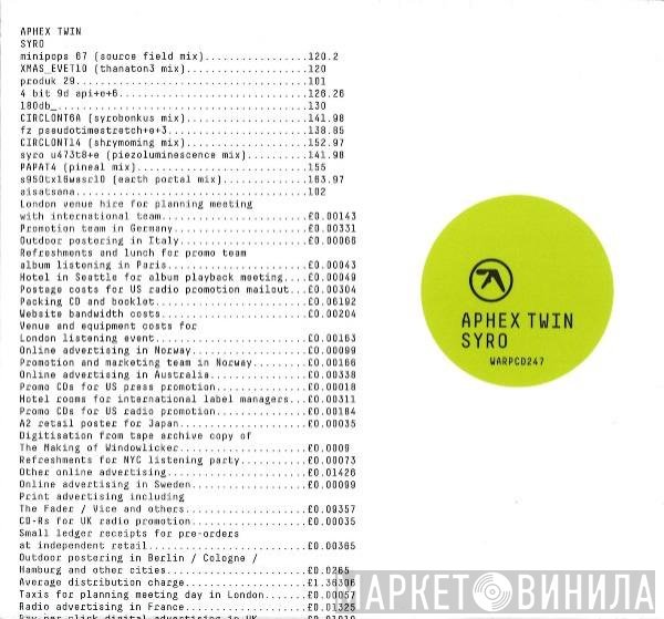 Aphex Twin  - Syro