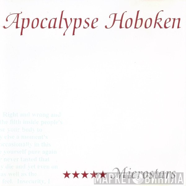 Apocalypse Hoboken - Microstars