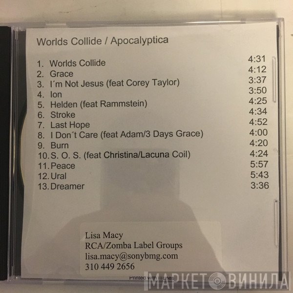 Apocalyptica  - Worlds Collide