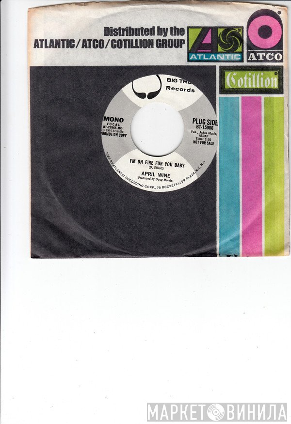 April Wine - I'm On Fire For You Baby