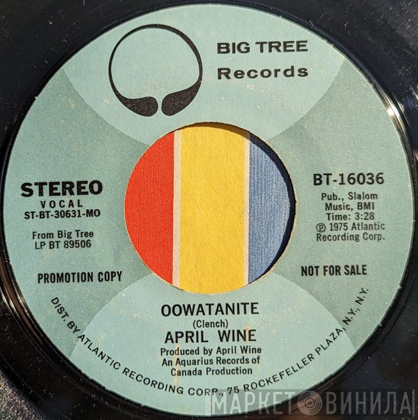 April Wine - Oowatanite