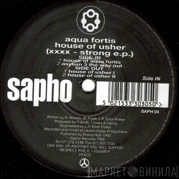 Aqua Fortis - House Of Usher (XXXX - Strong E.P.)