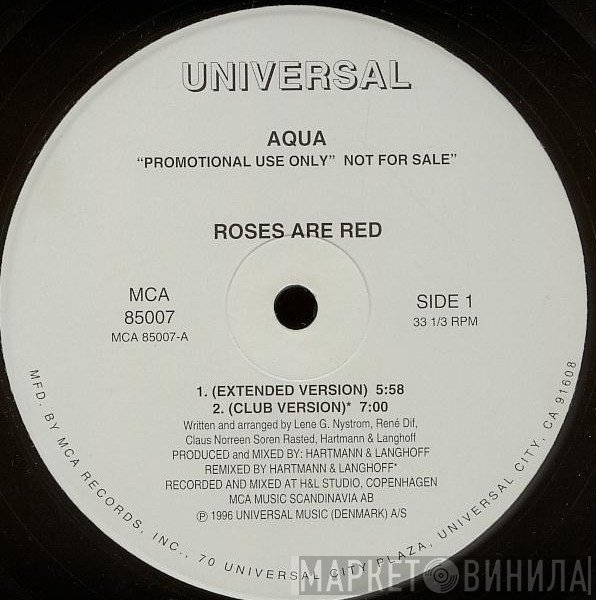 Aqua  - Roses Are Red